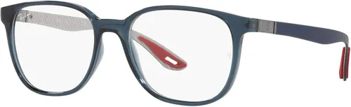 Vista 2 de Ray-Ban Rx8907m Scuderia Ferrari Collection Square Prescription Eyeglass Frames