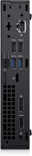 Vista 3 de Dell OptiPlex 3060 Micro PC con Intel Core i3-8100T 3.1 GHz, 8 GB de RAM, unidad de estado sólido de 128 GB, Windows 11 Pro (renovado)