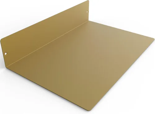 Vista 11 de Estante Flotante Lineal Hecho en EE.UU. - Acero Forjado Fabricado en EE.UU. - Estante Industrial de Metal de Servicio Pesado Montado en Pared