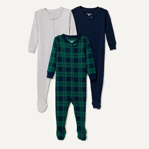 Vista 2 de Tienda Essentials Pijamas de vacaciones unisex para adultos, paquete múltiple
