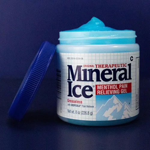 Vista 2 de Gel Analgésico Terapéutico Mineral Ice, 8 onzas