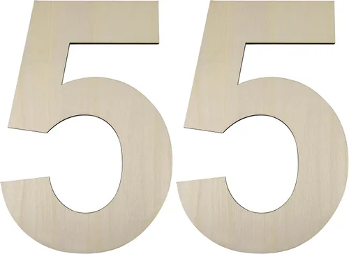 Vista 22 de HILAZA Tablero de madera grande de 12 pulgadas de grosor con número 0, 1/4 de pulgada de grosor, sin terminar, de madera en blanco, para decoración