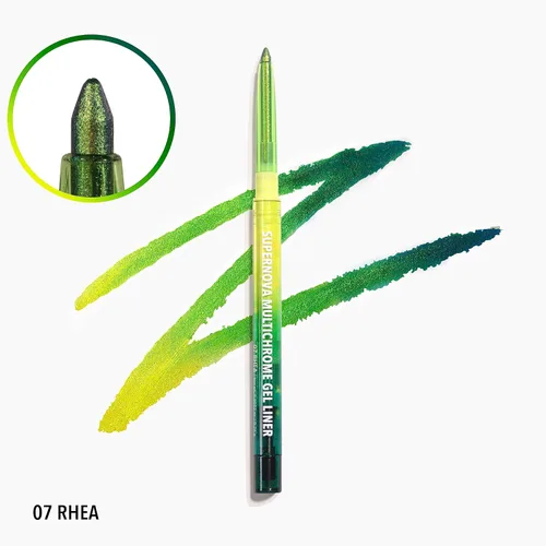Vista 7 de Moira Supernova Multichrome Gel Liner (018, Ara)