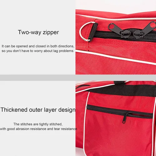 Vista 5 de Bolsa de espada de esgrima, bolsa de hombro gruesa para sable y espada de aluminio, bolsa de almacenamiento de esgrima, equipo de esgrima, 44.5 x 13