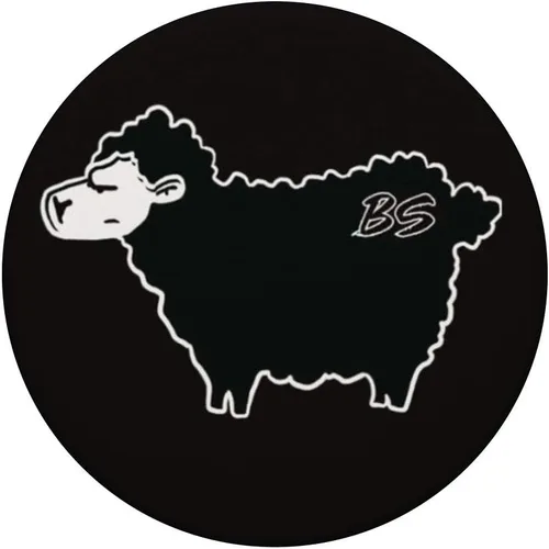 Vista 3 de Blaq Sheep First Edition PopSockets - Agarre y soporte para teléfonos y tabletas, Negro