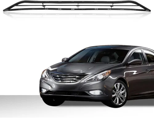 Vista 12 de PIT66 Rejilla delantera superior del parachoques en capó negro con cromo compatible con Honda Civic 10th Limousine 2016 2017 2018 parrilla para Civic