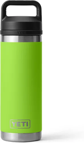 Vista 11 de YETI Rambler Botella de 18 oz, aislada al vacío, de acero inoxidable con tapa Chug, negro