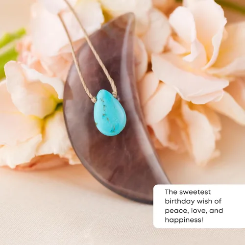 Vista 49 de SoulKu Handcrafted Necklace, Empowerment Jewelry With Healing Crystal, Inspirational Jewelry For Women, Mom & Sister Gifts, 2" Extender With Lobster