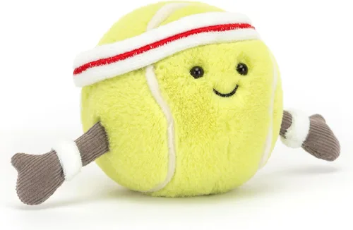 Vista 9 de Jellycat Amuseables Muñeco de Peluche de Bádminton, 15 cm - Peluche de Bádminton para Fans de Deportes
