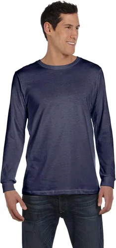 Vista 12 de Canvas Filmore 3501 - Camiseta de 4.2 onzas para hombre manga larga (1) Ceniza + (1) Jaspeado atlético