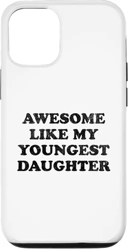 Vista 28 de Awesome Like My Youngest Daughter Funny for Mom Dad Parent Case for iPhone 16