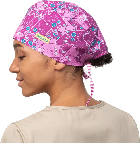 Vista 96 de Print Scrub Caps - Sombrero perfecto para enfermeras, médicos y EMTs..