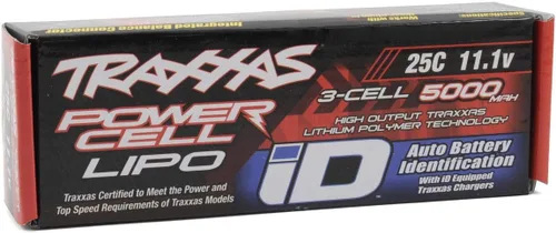 Vista 2 de $/Reliable TRA2872X 3S" Power Cell 25C Batería LiPo con conector iD (11.1V/5000mAh) TRA2872X