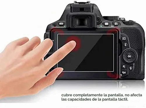 Vista 6 de PCTC Protector de pantalla compatible con Sony alpha A6600 A6100 A6400 A6000 A6300 A5000 Nex-7 NEX-6 NEX-5, [paquete de 3] vidrio templado de dureza
