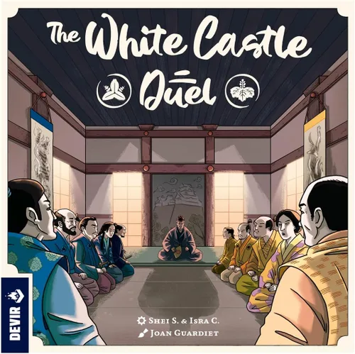 Vista 2 de Devir - The White Castle: Duel, juego de mesa de estrategia independiente para 2 jugadores, nueva mecánica en el universo del castillo blanco El