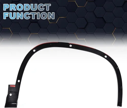 Vista 4 de PIT66 Fender Flare Fit 2012-2017 Volkswagen Tiguan, estilo de fábrica