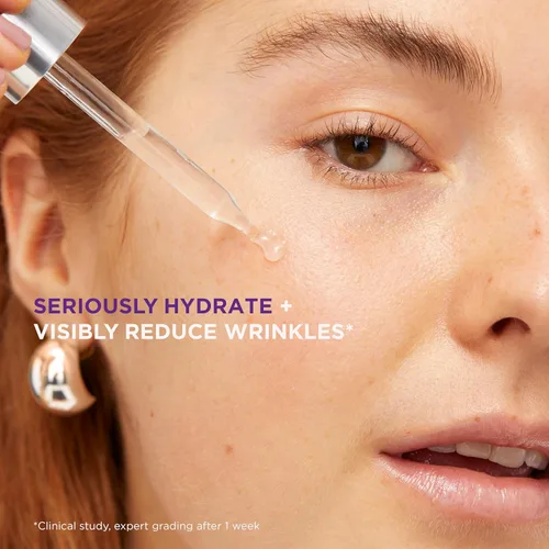Vista 5 de L'Oreal Paris Revitalift - Suero de ácido hialurónico puro 1.5% para cara, suero antienvejecimiento para hidratar la piel y reducir las arrugas