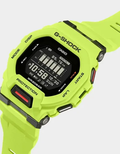 Vista 2 de Casio G-Shock G-Squad Move Reloj de fitness con correa de resina verde lima conectada digital GBD200-9 Digital