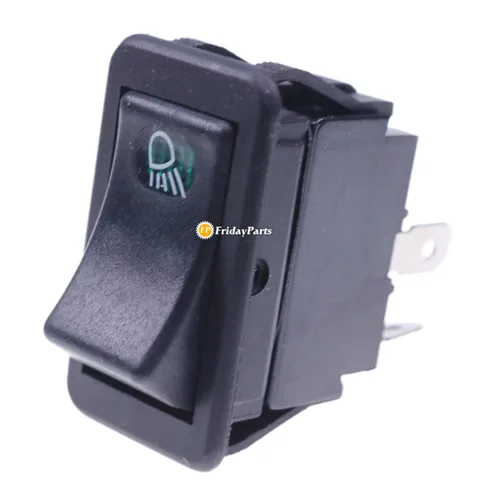 Vista 7 de FridayParts - Interruptor basculante 133715A1 compatible con CASE 570LXT 570MXT 586H 588H 580L 580SM 580SL 750K 590SL 590L 585G 586G 590SM 650K 580K