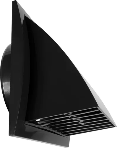 Vista 13 de Capucha de ventilación de plástico ABS blanco con solapa, ajuste de 4 pulgadas, para sistemas de ventilación de baño, cocina, lavandería y garaje