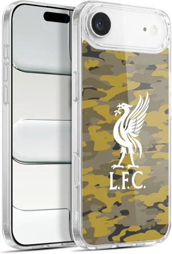 Vista 15 de Head Case Designs Funda de gel con licencia oficial del Liverpool Football Club Away Colourways Crest Camou [protección de grado militar] compatible