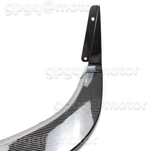 Vista 7 de Labio delantero 3 piezas para Jeep Grand Cherokee SRT 2017-2021 Trackhawk 2018-2021 Divisor de labios de parachoques delantero