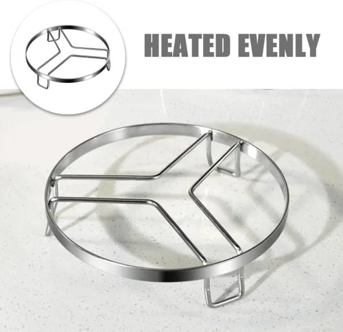 Vista 7 de Stainless Steel Steamer Rack Insert for Cooking Pot