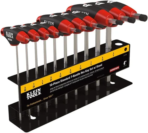 Vista 3 de KLEIN TOOLS JTH4E17 Llave hexagonal de 1/2 pulgada con mango en T Journeyman, 4 pulgadas