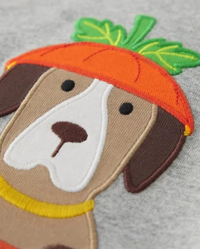 Vista 2 de Gymboree Camisetas de manga larga bordadas para niños y niños pequeños