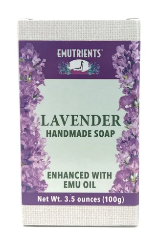 Vista 6 de Montana Emu Ranch - Barra de jabón hecho a mano de menta Flathead de 3.5 onzas - Hecho con aceite de emú puro