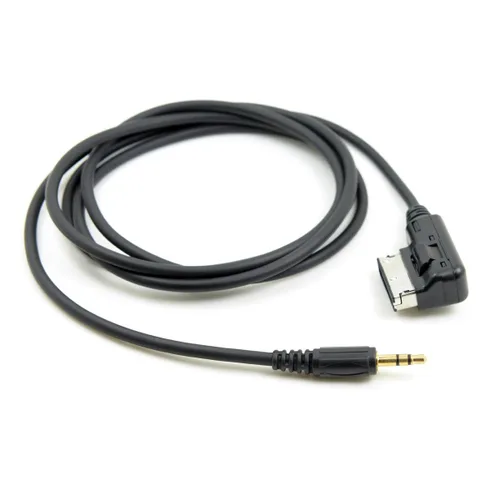 Vista 8 de chenyang Estéreo de 0.138 in a medios en AMI MDI Audio Aux Cable adaptador para X164 X166 W204 X204 W176 W207 A207 C207 W211 W218 W212 coche