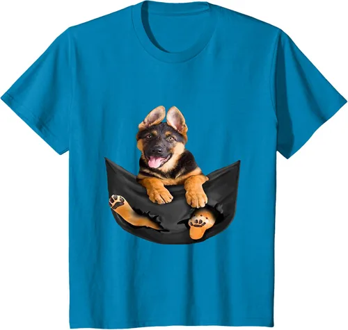 Vista 84 de Dog Lovers Gifts - Camiseta divertida con cara de perro con bolsillo, Negro, S
