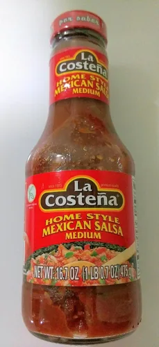 Vista 6 de La Costena - Botella de salsa de 16.7 onzas (paquete de 3) (estilo casero mexicano - mediano)