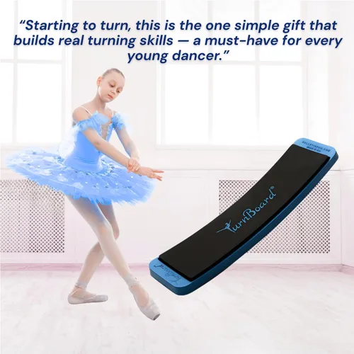 Vista 6 de Ballet Is Fun TurnBoard® – The Original Ballet Turning Board Improve Balance, Spotting & Confidence Made in The USA