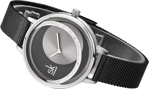 Vista 4 de SHENGKE Minimalist Watch (Love Me Tender Love Me Home) Casual Fashion Wrist Watch