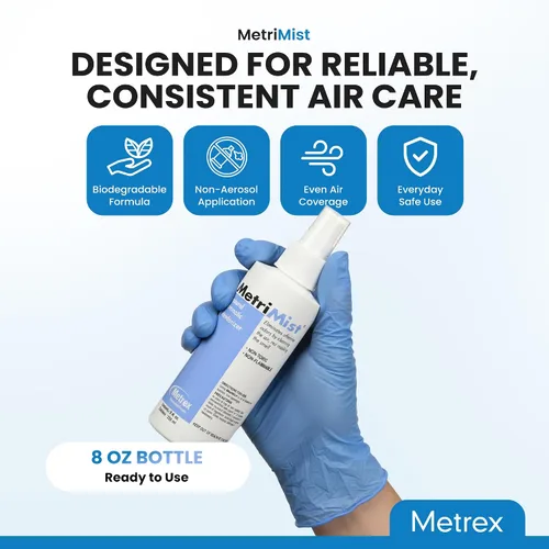 Vista 3 de Metrex MetriMist - Desodorizador aromático natural, botella de 8 onzas, no tóxico, respetuoso con el medio ambiente, eliminador de olores