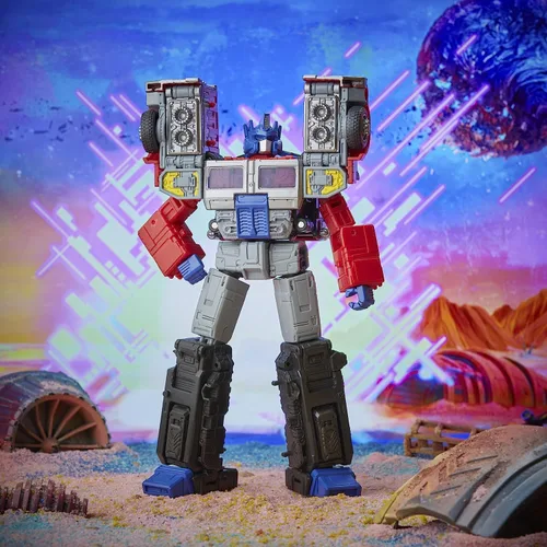 Vista 8 de Transformers Toys Generations Legacy Series Leader G2 Universe Laser Optimus Prime - Figura de acción para niños de 8 años en adelante, 7 pulgadas