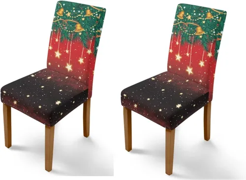 Vista 57 de Rnyleeg Juego de 1 fundas para sillas de comedor de Navidad, fundas para sillas de comedor, diseño étnico, diseño étnico, suave, lavable, para Arco
