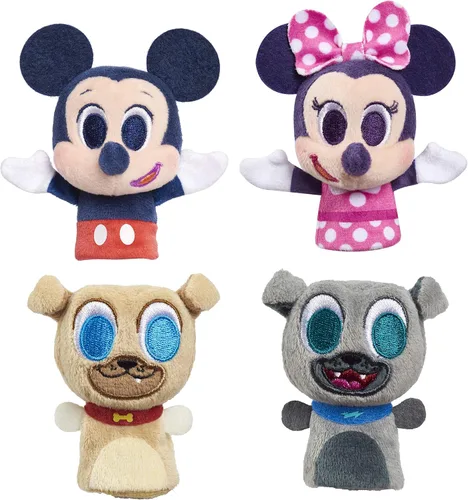 Vista 7 de Disney Marionetas de dedo para canciones de cuna juvenil, incluye Mickey Mouse, Minnie Mouse, Bingo y Rolly