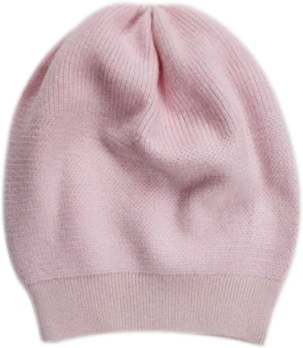 Vista 34 de WaySoft Gorro de cachemira 100% para mujer en una caja de regalo, gorro de gran tamaño para mujer