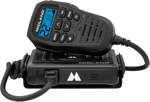 Vista 4 de Midland MXT275 15W MicroMobile GMRS Radio bidireccional