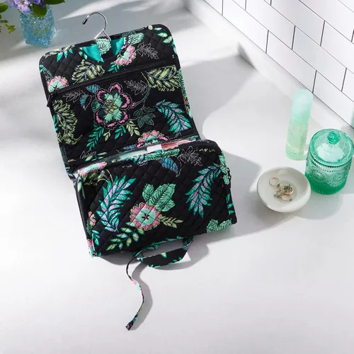 Vista 5 de Vera Bradley Accesorio organizador de viaje colgante de algodón para mujer