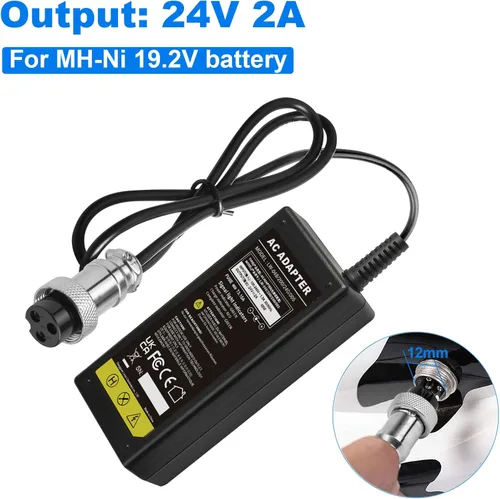 Vista 3 de TREE.NB Cargador de batería eléctrico de 24 V 2A para Mini Chopper Sunl City Express Razor CC2420 E100 E125 E150 E175 E200 E225S E300 E325S E500