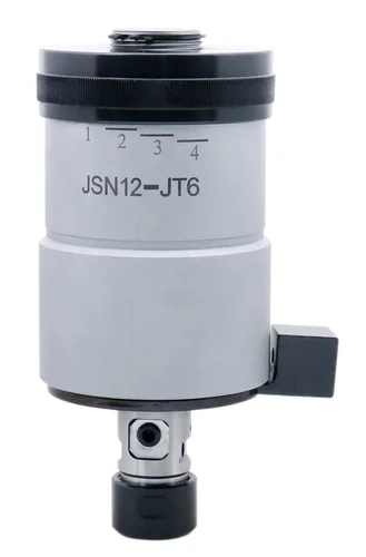 Vista 3 de Accusize Industrial Tools Cabezal de roscado autoinvertido M5-M12 de 4-1/2 pulgadas, NPT de 1/8 pulgadas, cono Jt6 Jacobs, 2600-4012