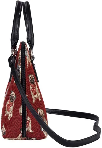 Vista 3 de Signare Tapestry Hand Shoulder Bag for Women Fashionable Cross Body bag Purses for Woman Satchel Bag for Women Girls Teen