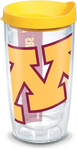 Vista 168 de Vaso térmico con tapa, marca Tervis, Idaho Univ, Transparente