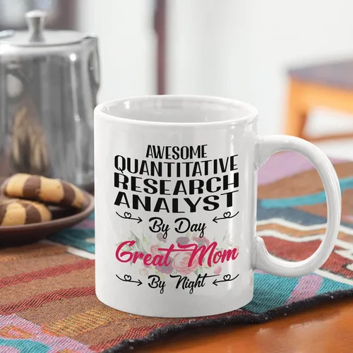Vista 97 de Regalo del día de la madre de hija, hijo a mamá Taza de cerámica blanca de 11 oz, 15 oz - Analista Administrativo