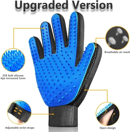 Vista 6 de Almohadillas lavables para orina de perros con guantes de aseo gratuitos, tapetes antideslizantes para perros con gran absorción de orina