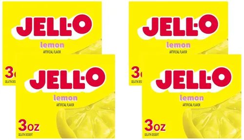 Vista 11 de Jell-O Mezcla de postre de gelatina de uva, caja de 3 onzas