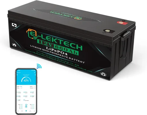 Vista 9 de Batería de litio LiFePO4 de 12V 200Ah incorporada 150A BMS